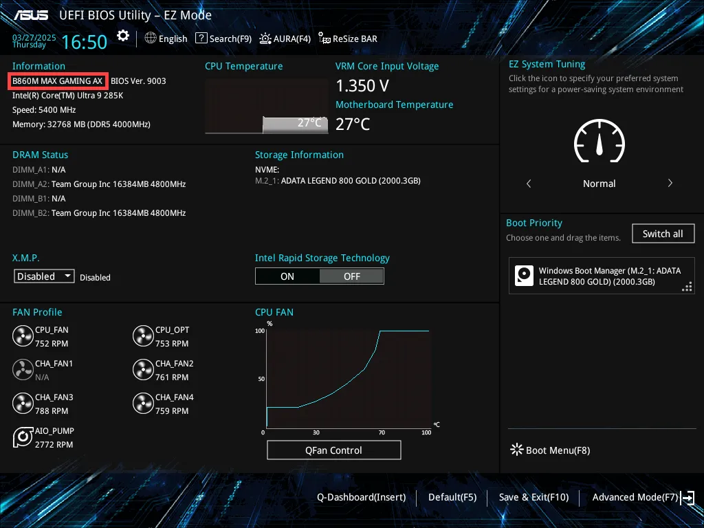 Arrow Lake платформа Intel