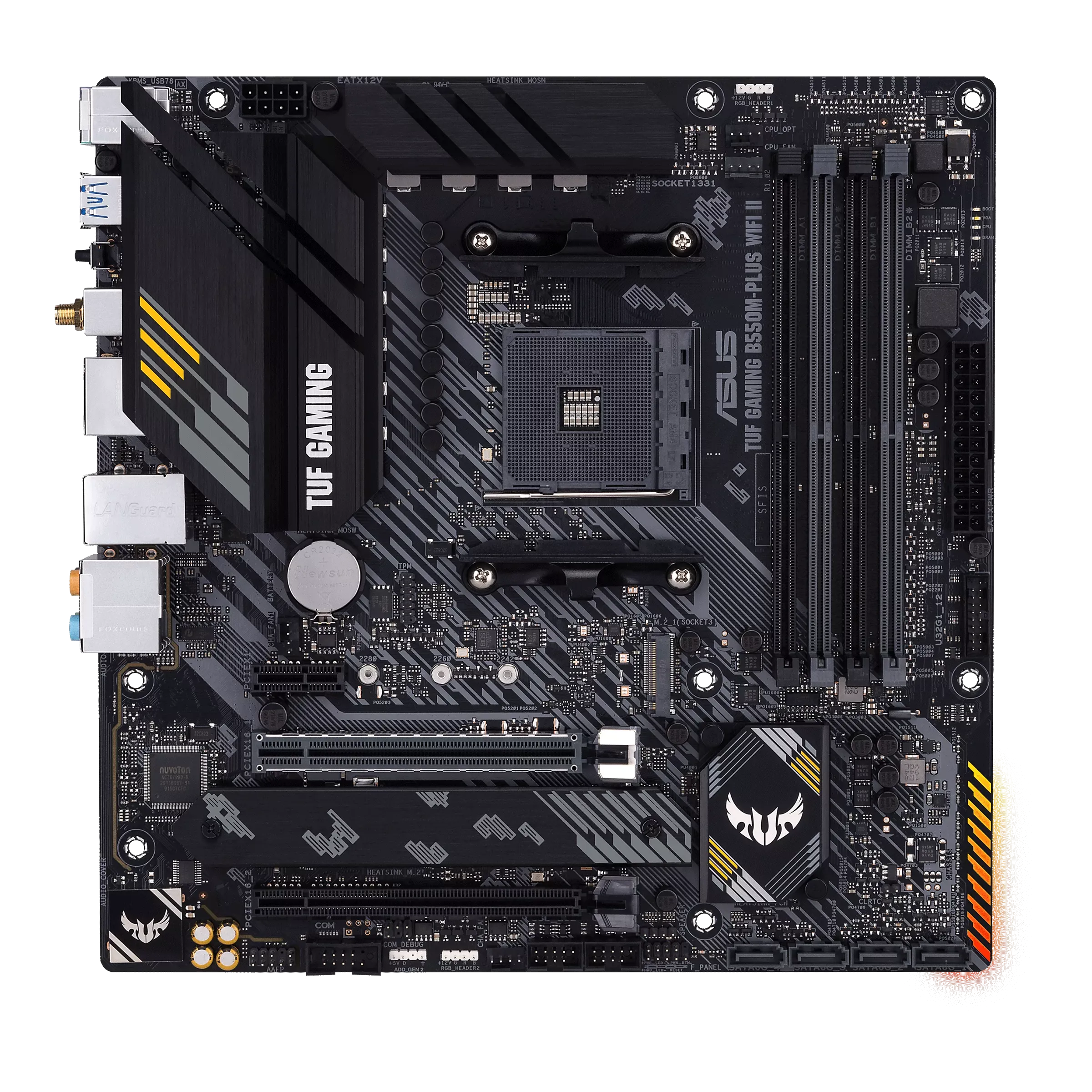 Материнская плата ASUS TUF GAMING B550M-PLUS WIFI II (90MB19Y0-M0EAY0)