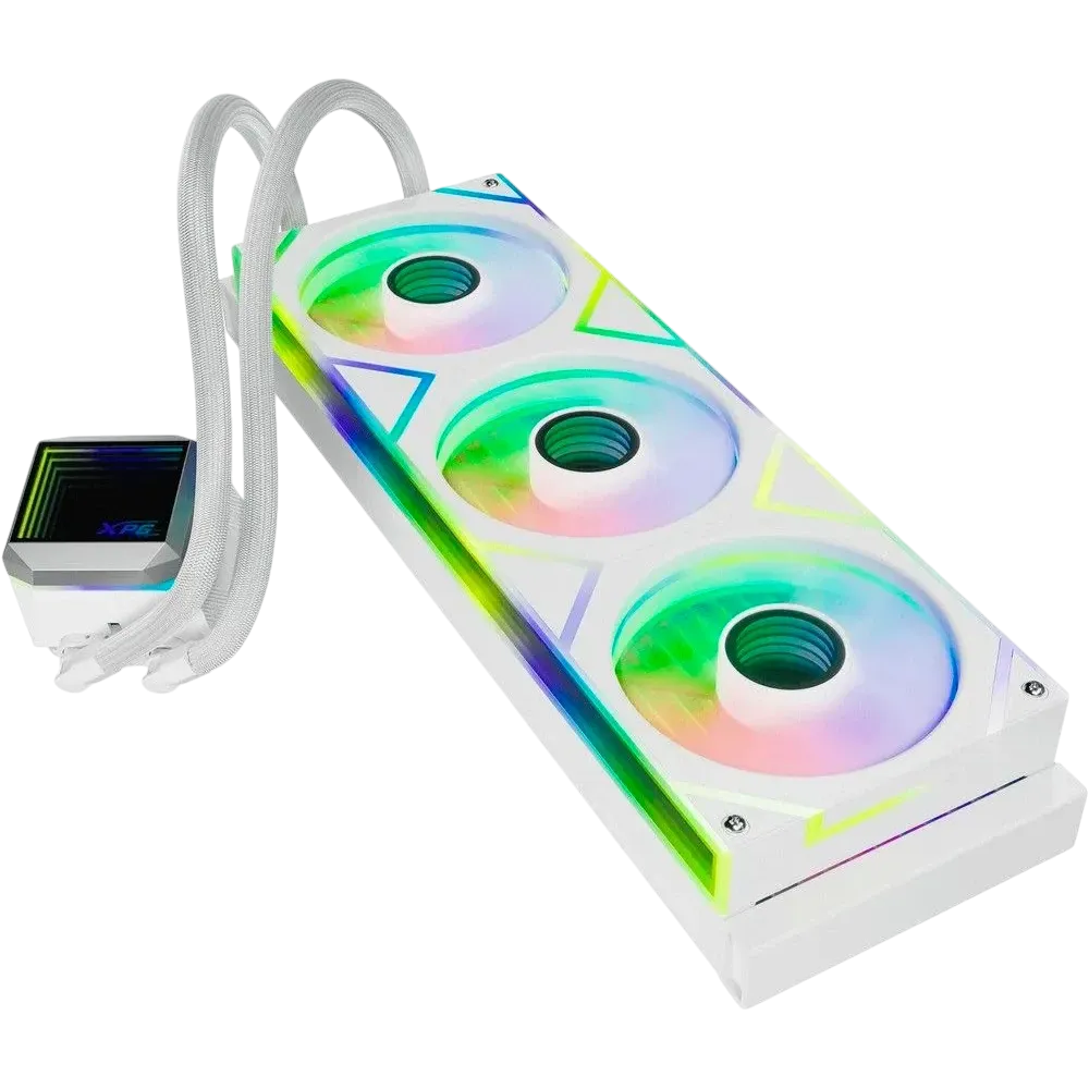 Система водяного охлаждения ADATA XPG Levante 360 RGB White (LEVANTEII360-WHCWW)