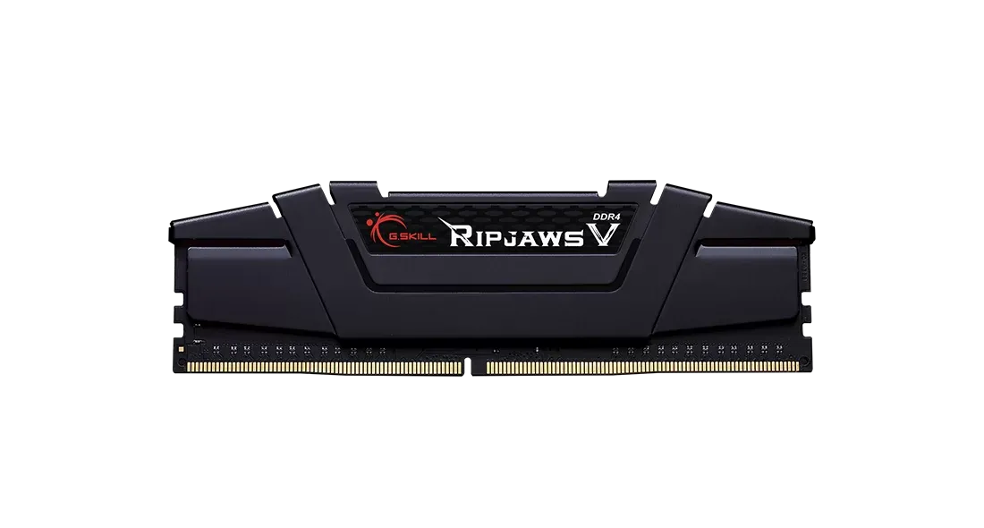 Оперативная память DDR4 16 ГБ 3200 МГц G.Skill RIPJAWS V (F4-3200C16D-16GVKB) модулей 2 шт.
