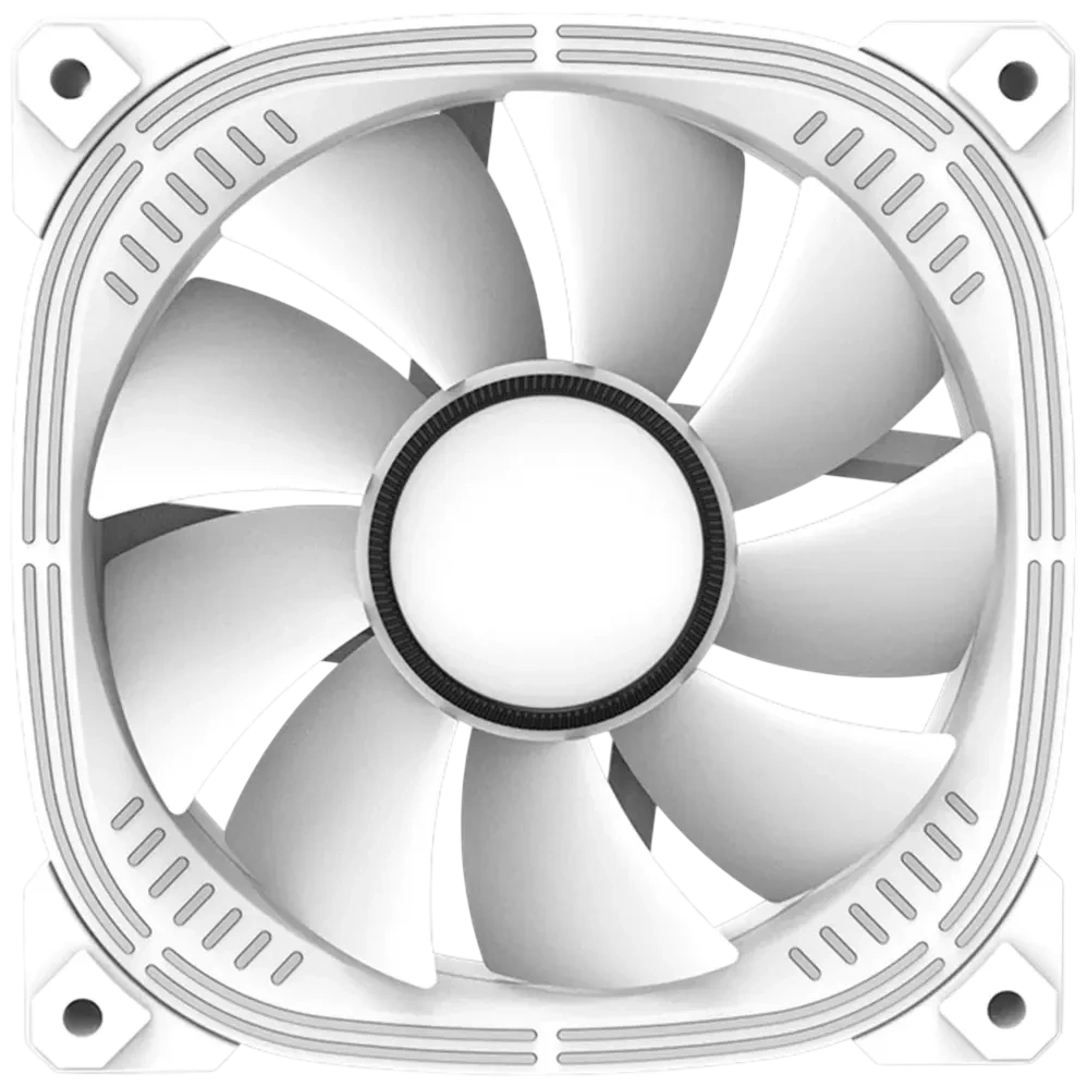 Luna-120-W-R ALSEYE Вентилятор в корпус ALSEYE Luna-120-W-R Fan frame color: White  Fan size: 120*120*25mm  Fan  speed: