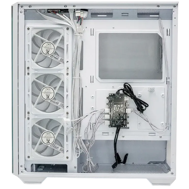 Компьютерный корпус XASTRA Q600 4ARGB-C10-WH White (Q600-4FM12A-C10-WH)