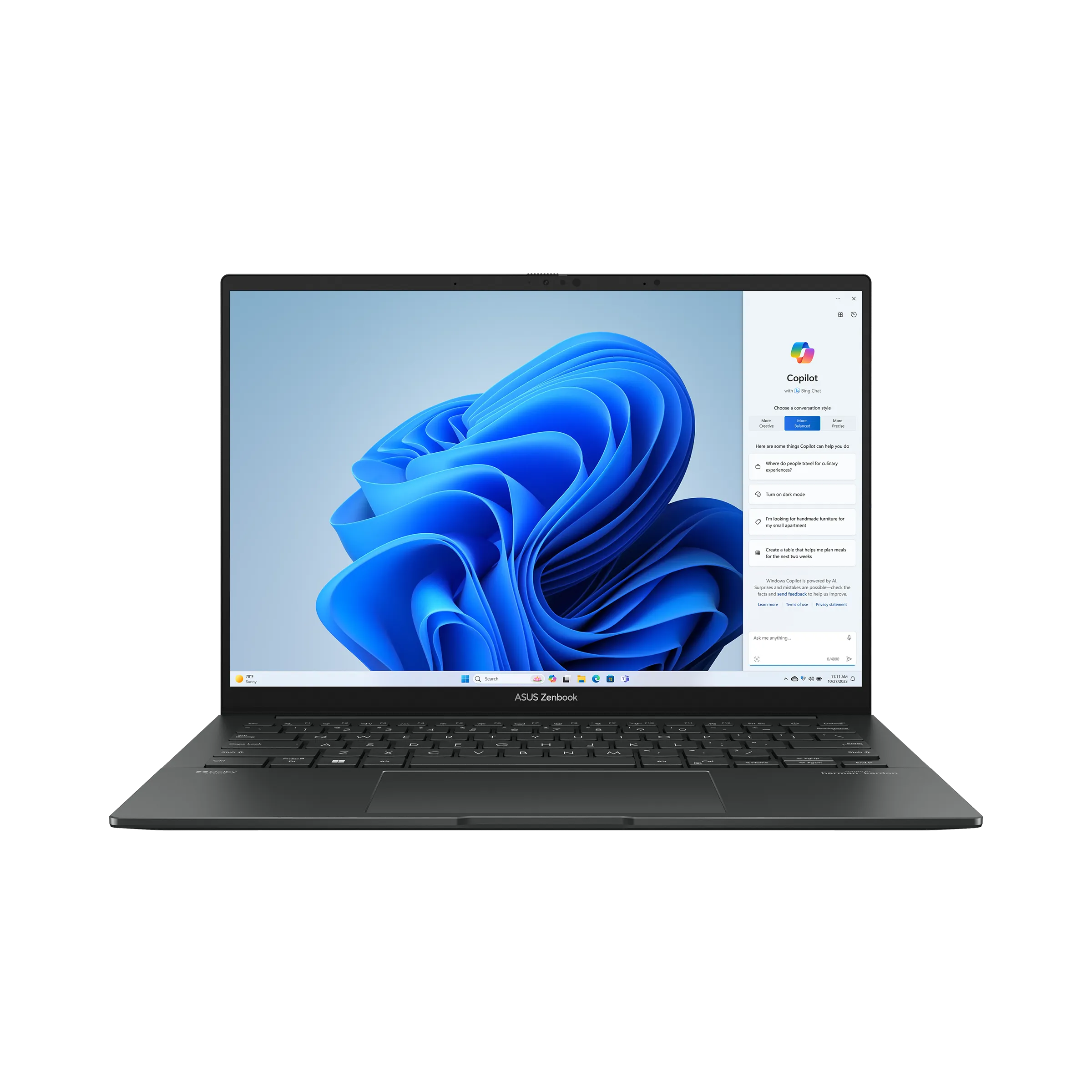 Ноутбук ASUS Zenbook 14 Q415MA-U5512 (Core Ultra 5 125H/14"/FHD+/OLED/8GB/512GB SSD/Arc/Win 11) 90NB11R7-M00H00 Ноутбук ASUS Zenbook 14 Q415MA-U5512 (Core Ultra 5 125H/14"/FHD+/OLED/8GB/512GB SSD/Arc/Win 11) 90NB11R7-M00H00
