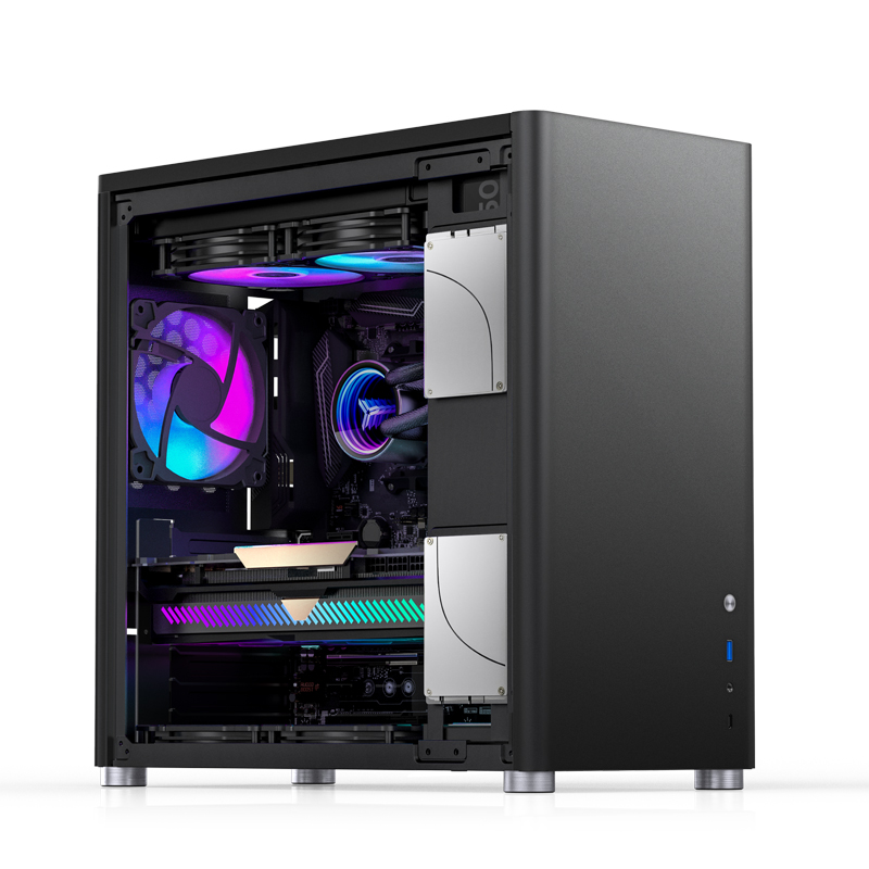 Компьютерный корпус Jonsbo D40 TG Black - купить. цена:10 169 руб. руб.