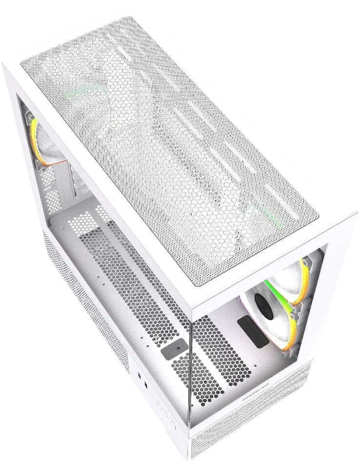 Компьютерный корпус Powercase Vision Micro M3W TG ARGB White (CVMMW-A3)
