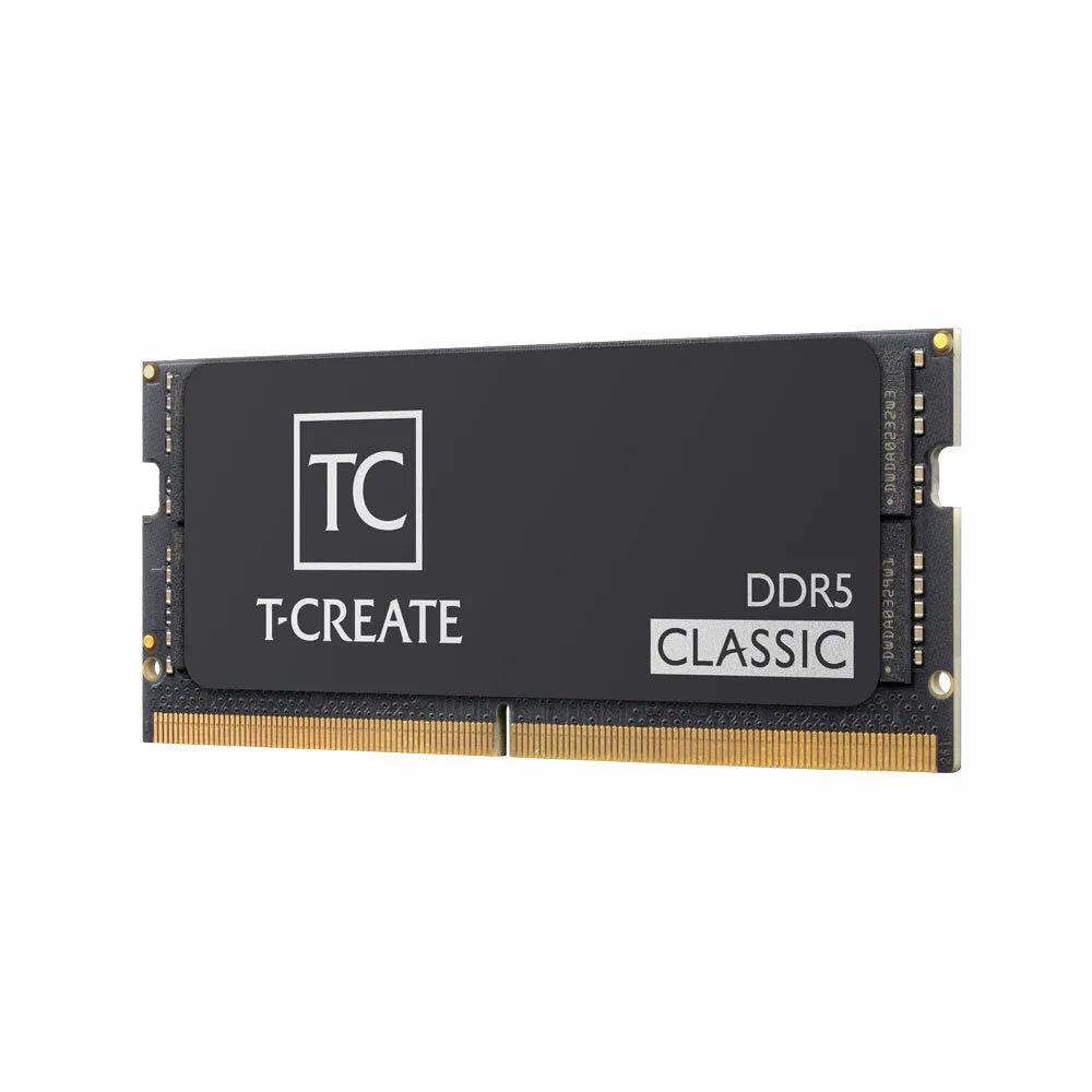 Оперативная память DDR5 32 Gb 5600 MHz Team Group T-CREATE Classic BK Black (CTCCD532G5600HC46A-S01) SO-DIMM купить по выгодной цене! 