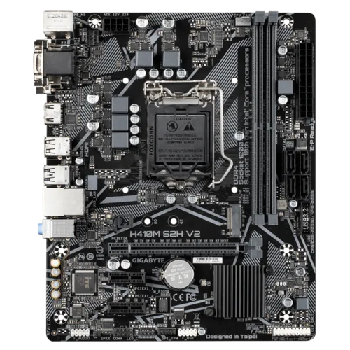 Материнская плата GIGABYTE H410M S2H V2 купить по выгодной цене! 