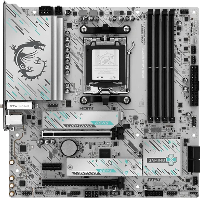 Материнская плата MSI B850M GAMING PLUS WIFI купить по выгодной цене! 