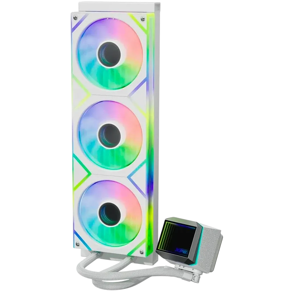 Система водяного охлаждения ADATA XPG Levante 360 RGB White (LEVANTEII360-WHCWW)