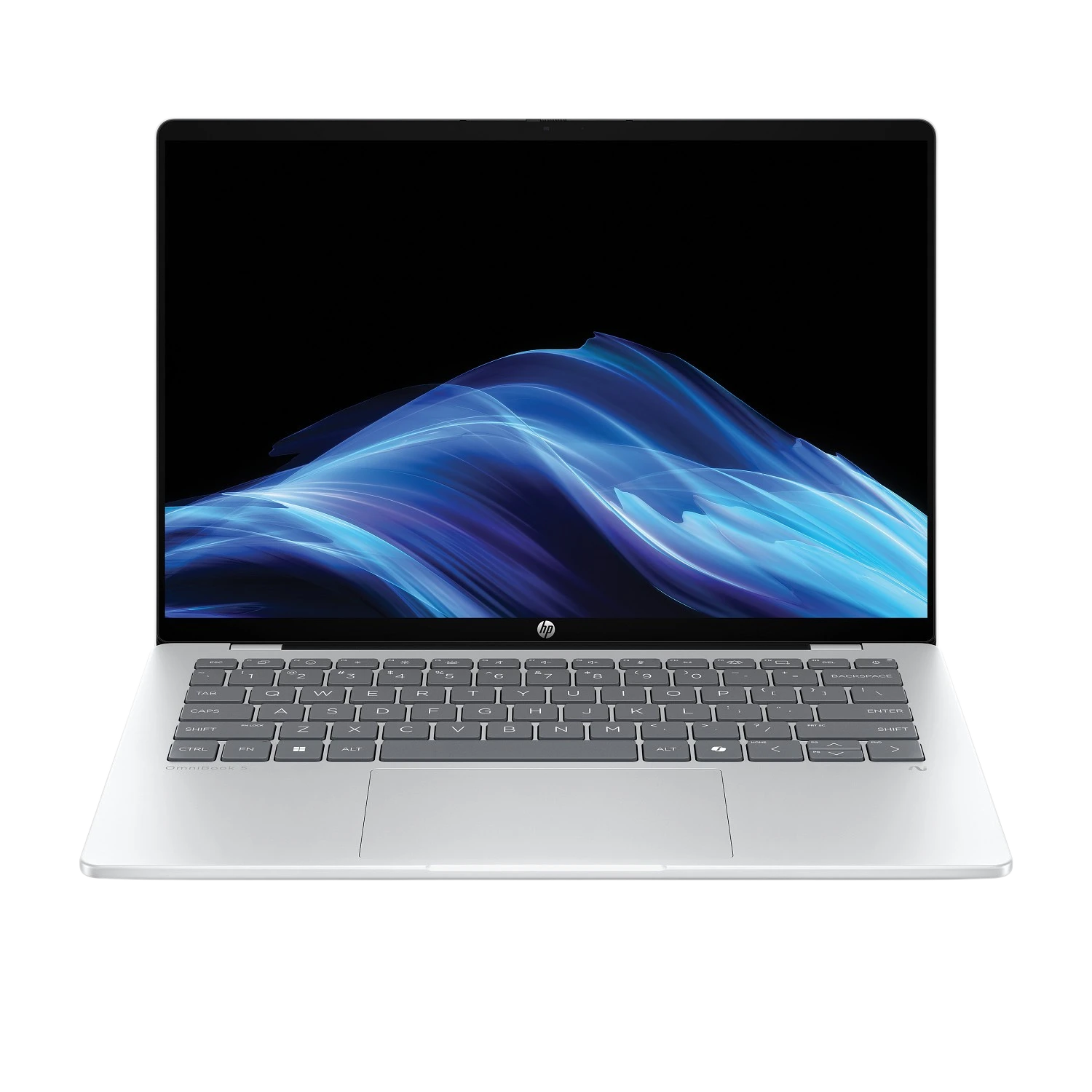 Ноутбук HP OmniBook 5 Laptop Next Gen AI 14-he0037nr (Snapdragon X Plus/14" 1920x1200/32Gb/1Tb SSD/Win 11 Home/до 34 часов работа от акб) Silver - фото