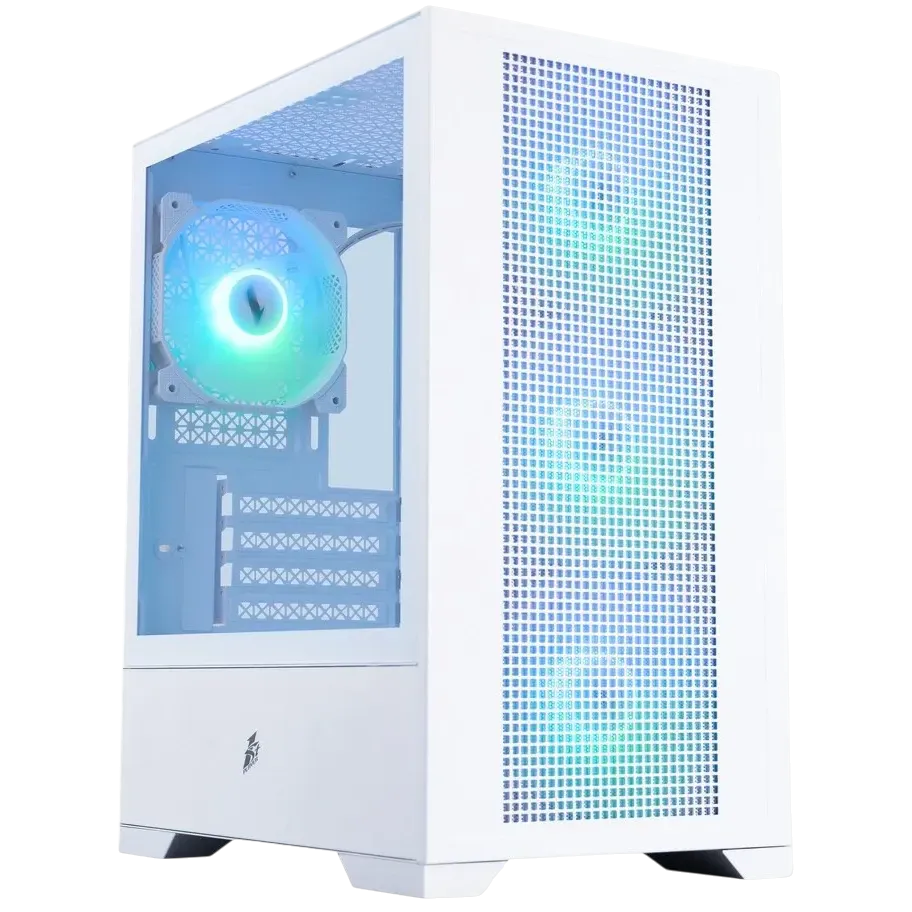 Компьютерный корпус 1STPLAYER Go2 ARGB White (Go2-WH-4F7-W) купить по выгодной цене! 