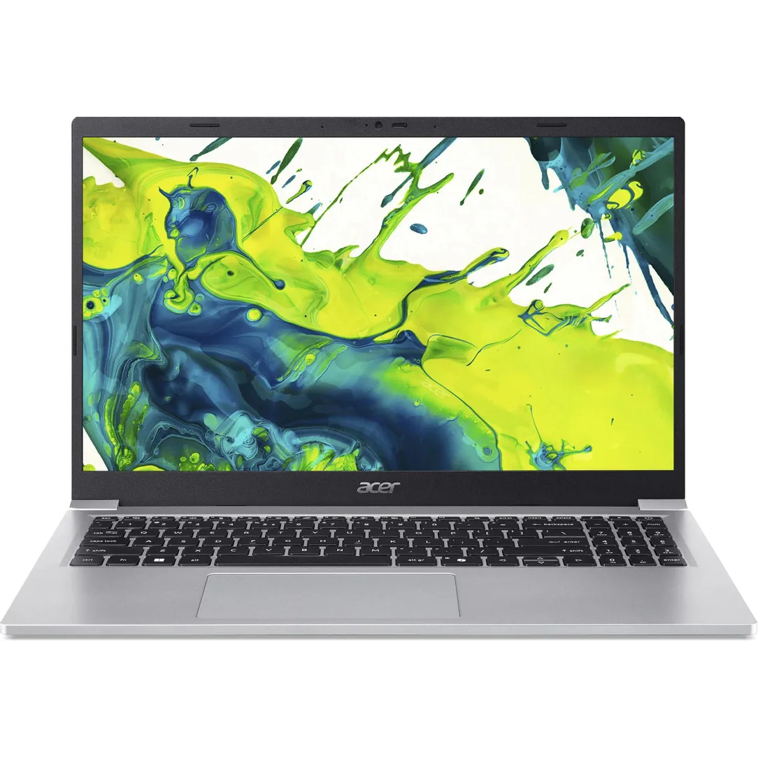 Ноутбук Acer Aspire Lite AL15-36P-C9XQ (Intel Core N150/15.6" 1920x1080/8Gb/256Gb SSD/Intel Graphics/Wi-Fi/Bluetooth/без ОС) Silver - фото
