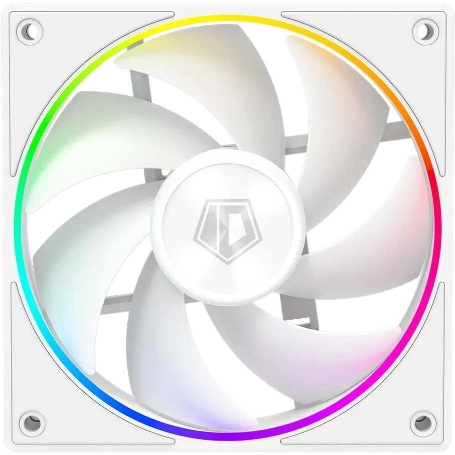 Вентилятор для корпуса ID-COOLING AF-127-ARGB-W ARGB White