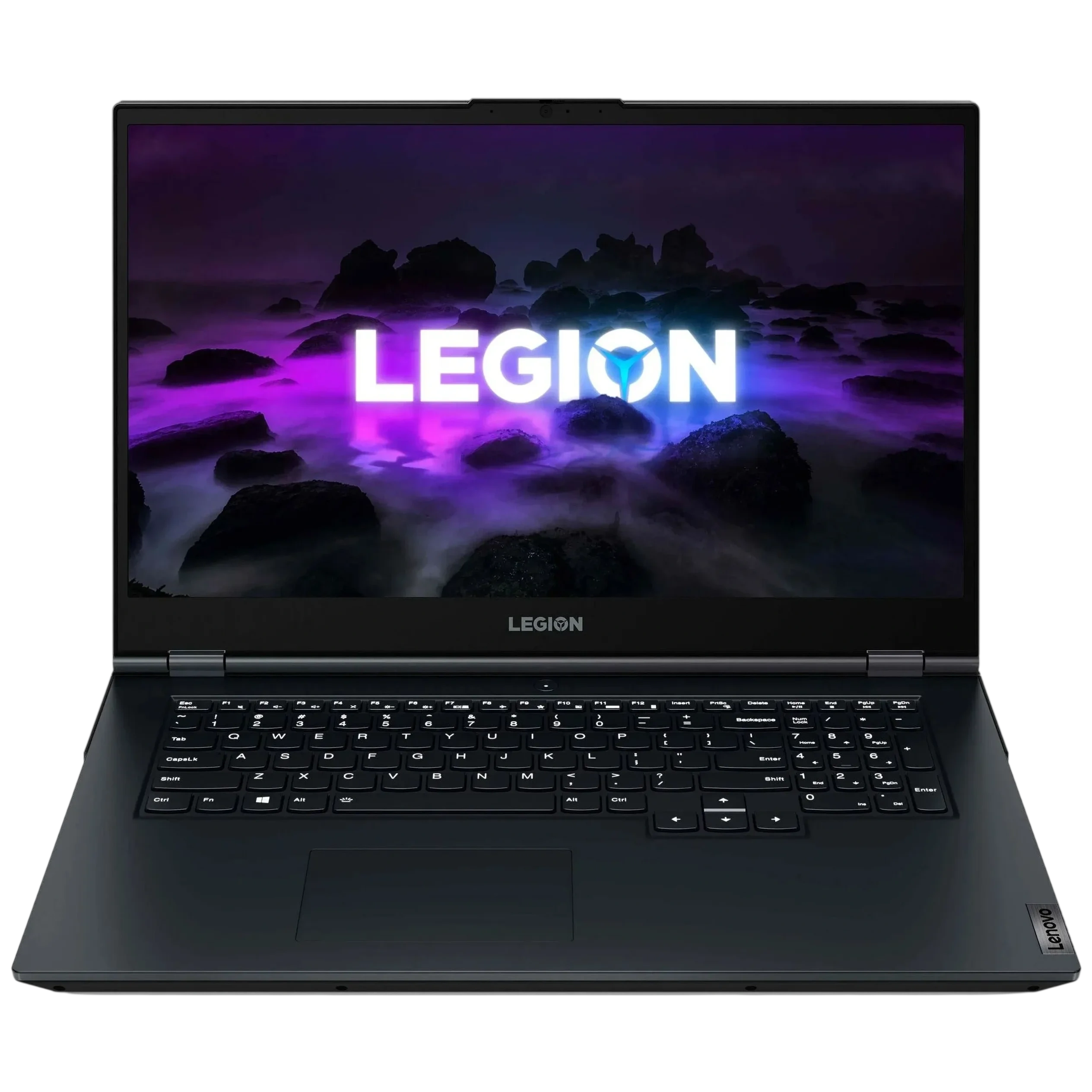 Ноутбук Lenovo Legion 5 17ACH6H (AMD Ryzen 5 5600H 3300MHz/17.3"/1920x1080/8GB/512GB SSD/NVIDIA GeForce RTX 3050 4GB/Windows 10 Home) 82K0001PRU, phantom blue - фото