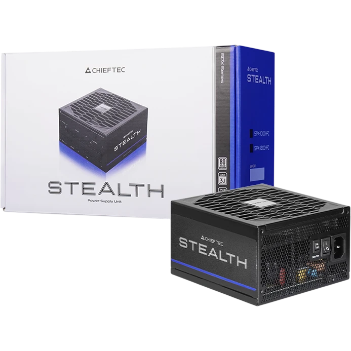 Блок питания Chieftec 1000W Stealth (SPX-1000-FC) 16 Pin (PCIe 5.0 Connector Cable Details)