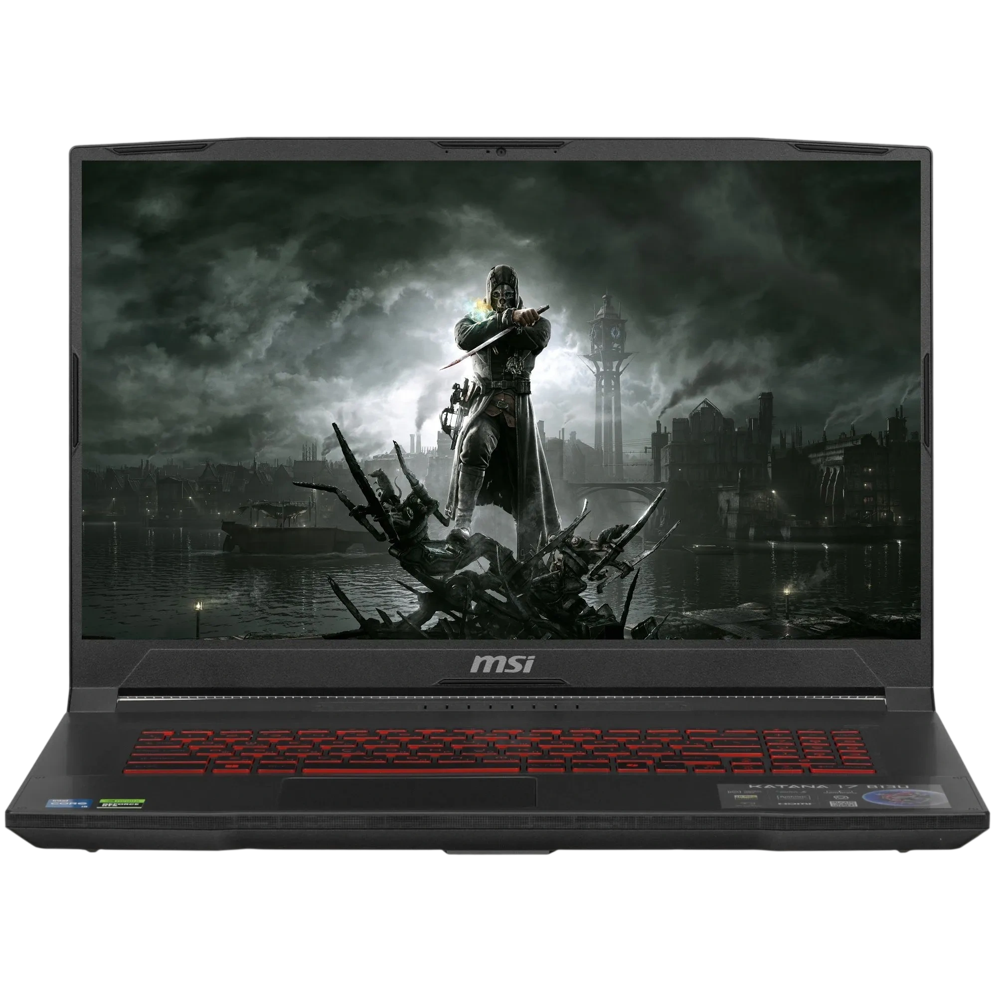 Ноутбук MSI Katana 17 B13UCR-1612XRU (Core i5 13420H/17.3" 1920x1080/16Gb/1Tb SSD/NVIDIA GeForce RTX 3050 4GB/DOS) Grey