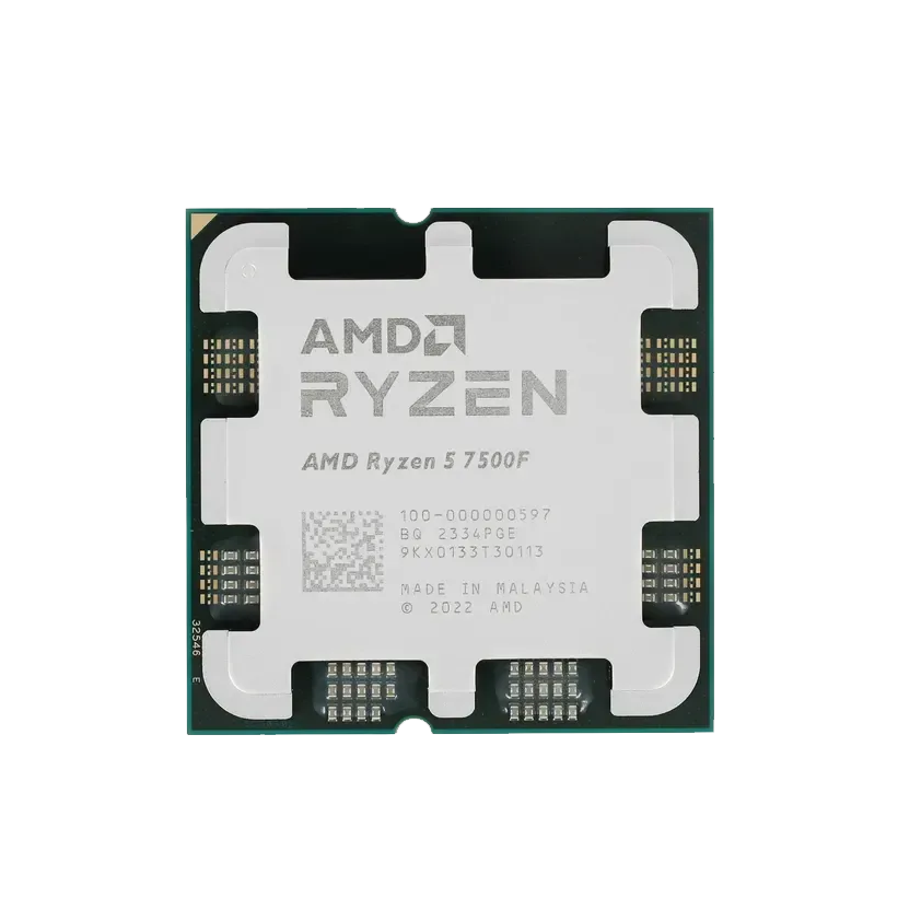 CPU AMD ryzen 5 7500f Процессор AMD Ryzen 5 7500F (3.7 ГГц - 5 ГГц / AM5 / кол-во ядер