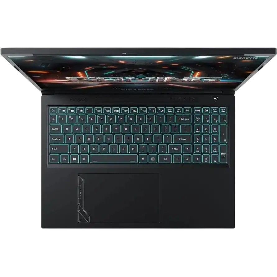 Ноутбук Gigabyte G6 MF (Intel Core i7-12650H/16"/IPS/1920x1200/165Hz/16Gb/512Gb SSD/RTX4050 6Gb/NoOS) Black MF-G2KZ853SD