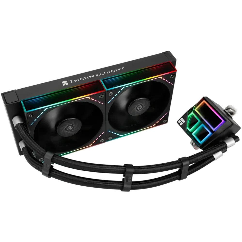 Система жидкостного охлаждения для процессора Thermalright Frozen Infinity 240 ARGB Black (TRFI240B) купить по выгодной цене! 