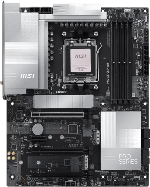 Материнская плата MSI PRO X870E-P WIFI купить по выгодной цене! 