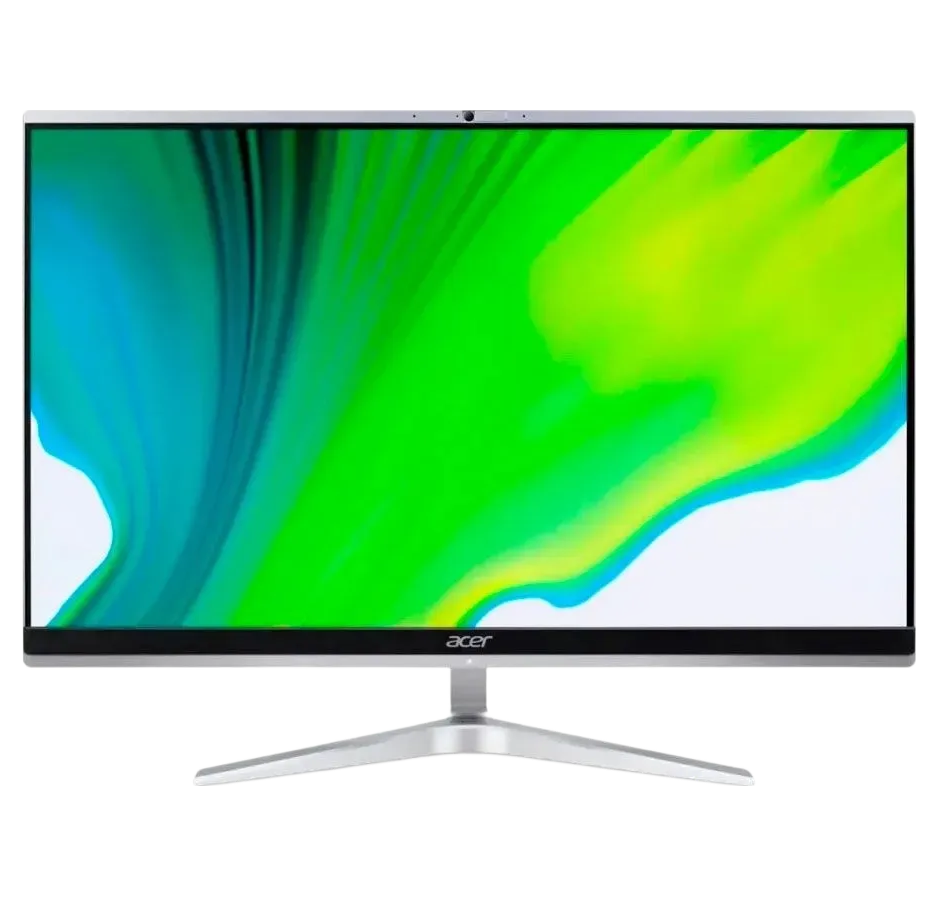 Моноблок 23.8" Acer Aspire C24-1650 (Intel Core i5-1135G7 2.4Ghz/23.8"/1920x1080/8Gb/256Gb SSD/Intel Iris Xe Graphics/Endless OS) DQ.BFSER.007, Серебристый