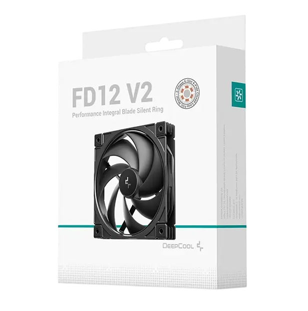 Вентилятор для корпуса Deepcool FD12 V2 Black