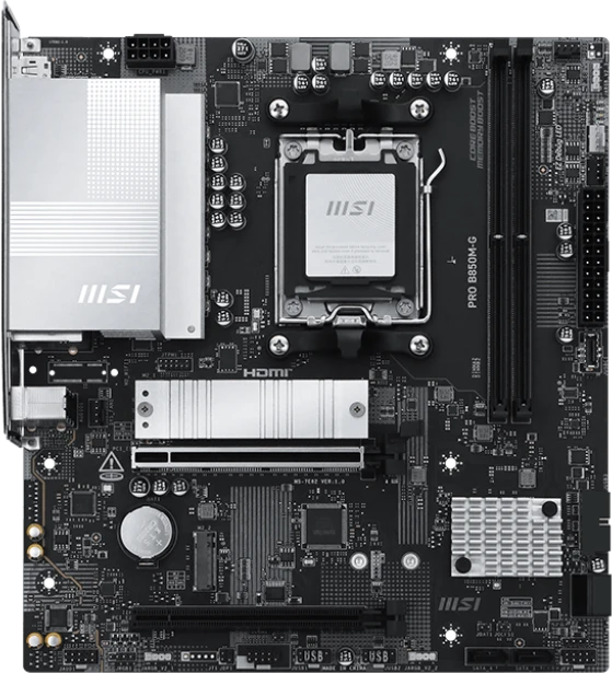 Материнская плата MSI PRO B850M-G купить по выгодной цене! 