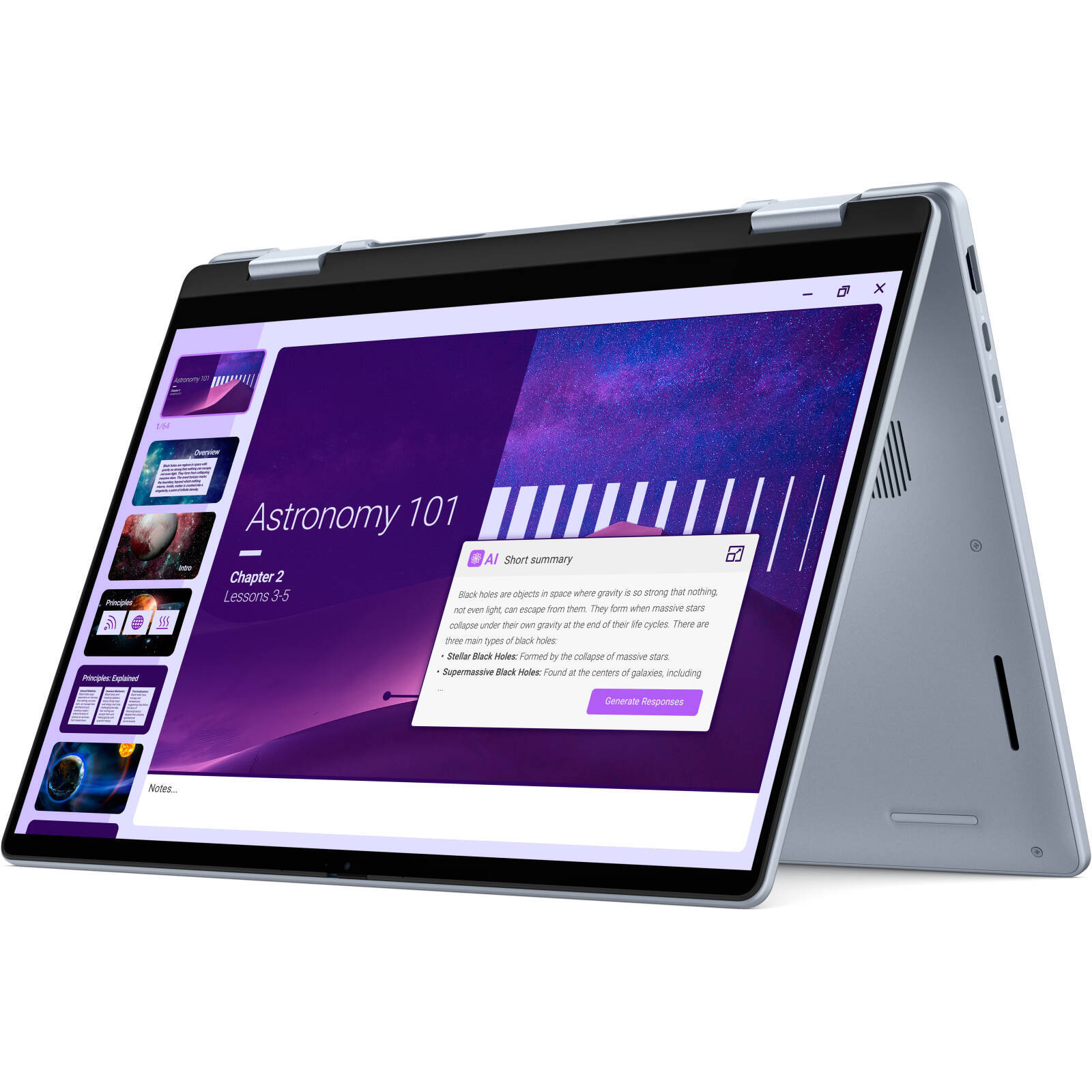 Ноутбук Dell 14 Plus 2-in-1 DB04250 (Ultra 7 256V/14" 1920x1200 Touch/16Gb/1Tb SSD/Win 11 Home) Ice Blue - фото