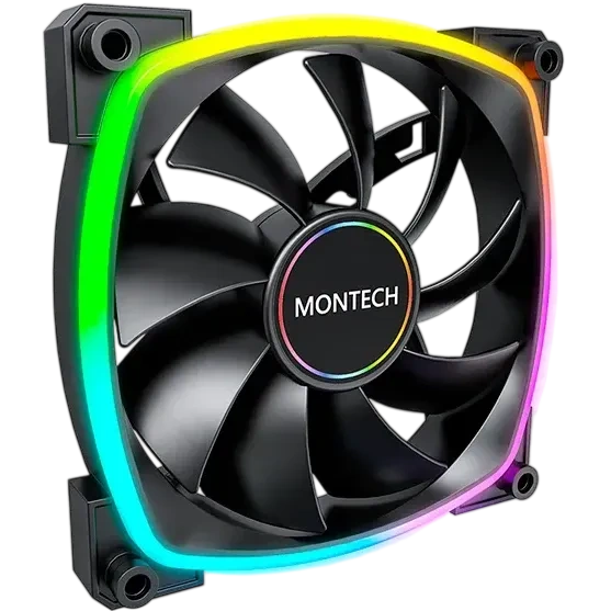 Вентилятор для корпуса Montech AX140 ARGB Black (AX140B) PWM
