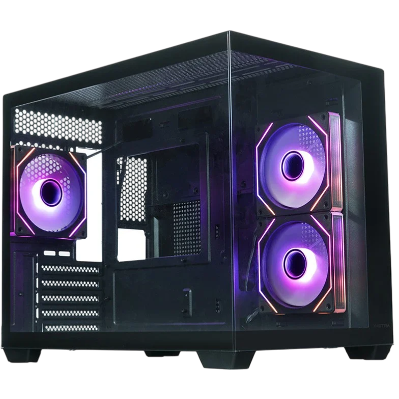 Компьютерный корпус XASTRA QW500M 3ARGB-C10-UC ARGB Black (QW500M-3FM12A-C10-UC) купить по выгодной цене! 