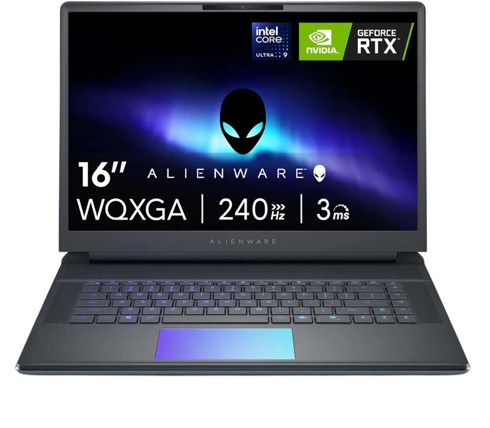 Ноутбук Alienware 16 Area-51 (Core Ultra 9 275HX/16" 2560x1600/32Gb/8Tb SSD/NVIDIA GeForce RTX 5080 16Gb/Windows 11 Home) - фото