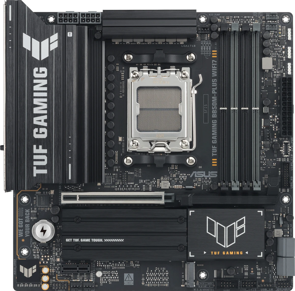 Материнская плата ASUS TUF GAMING B850M-PLUS WIFI7 (90MB1MU0-M0EAY0) купить по выгодной цене! 