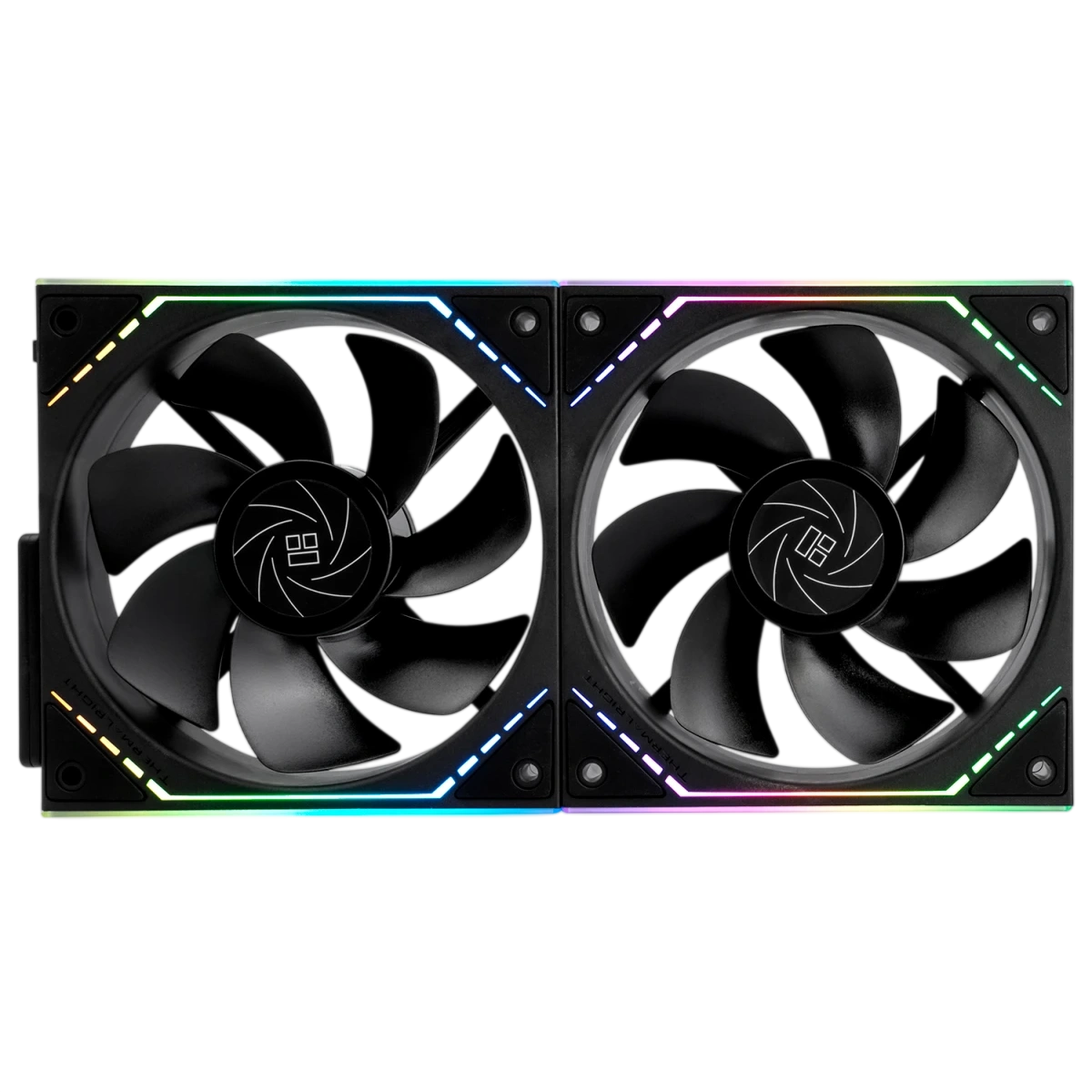 Комплект вентиляторов для корпуса Thermalright TL-M12QR X2 Reverse ARGB Black (TRTLM12QRX2.2P)