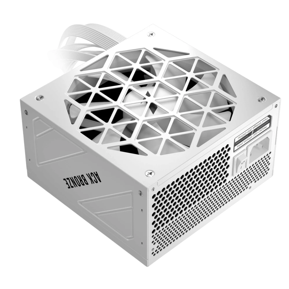 Блок питания 1STPLAYER 850W ACK Bronze White (HA-850AA2-WH) 16 Pin (PCIe 5.1 Connector Cable Details)