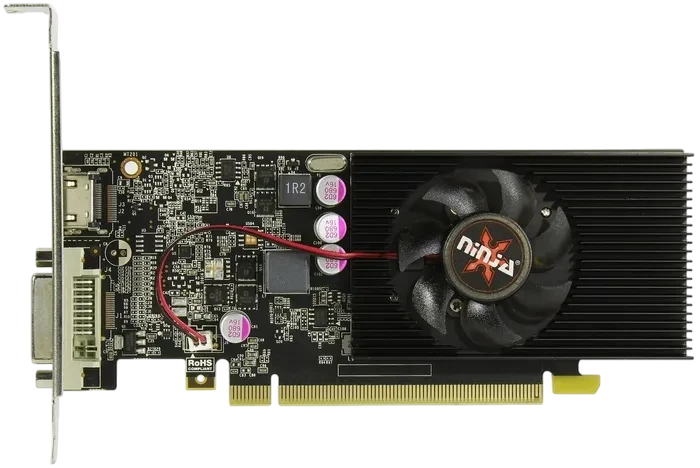 Видеокарта GeForce GT 1030 2048Mb, Sinotex Ninja PCI-E PA-GT1030 2G NK103FG25F купить по выгодной цене! 