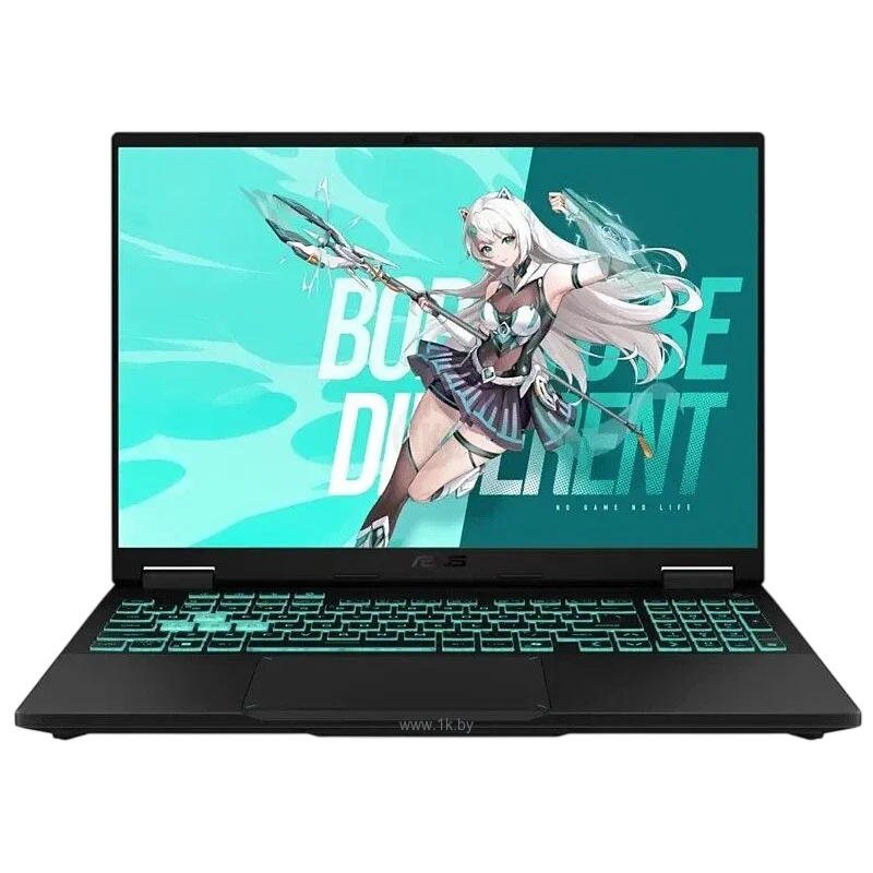 Ноутбук Asus TUF Gaming F16 FA608UM260-0EAEXHB8X10 (AMD Ryzen 7 260/16" 2560x1600/16Gb/1024Gb SSD/NVIDIA GeForce RTX 5060 8Gb/Win 11 Home) Gray - фото