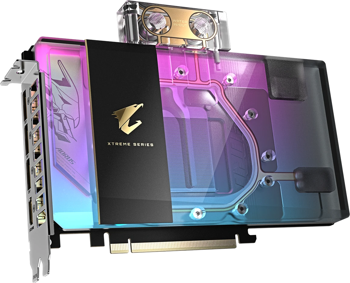 Видеокарта Gigabyte GeForce RTX 5080 AORUS XTREME WATERFORCE WB OC 16Gb (GV-N5080AORUSX WB-16GD) купить по выгодной цене! 