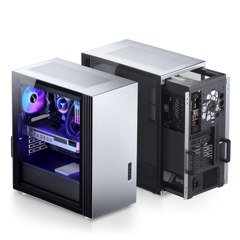 Jonsbo mini itx. Jonsbo umx4 Silver. Корпус jonsbo u6 Silver. Компьютер в корпусе jonsbo umx4. Micro ITX.