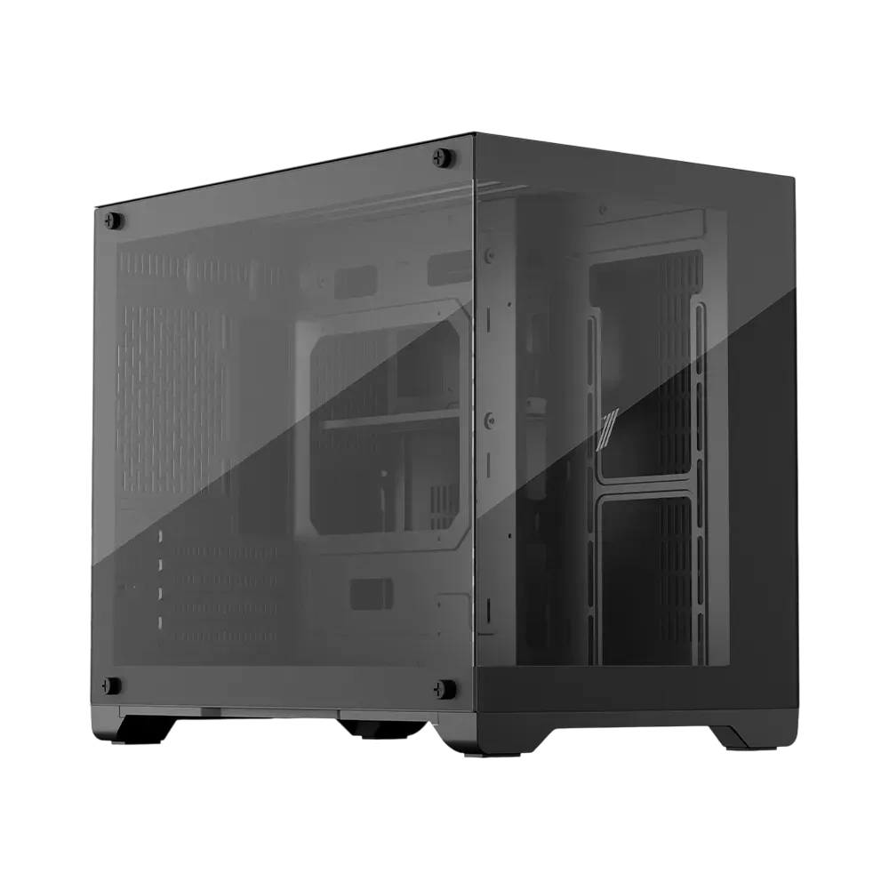 Компьютерный корпус 1STPLAYER MEGAVIEW MV6-T (MV6-TP-BK) Black купить по выгодной цене! 