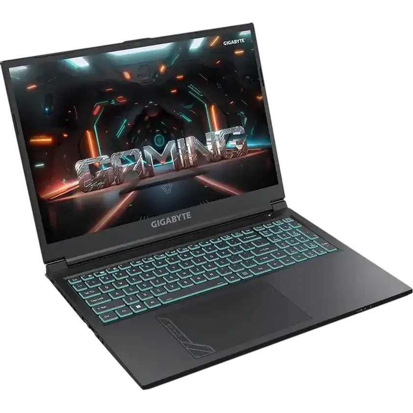 Ноутбук Gigabyte G6 MF (Intel Core i7-12650H/16"/IPS/1920x1200/165Hz/16Gb/512Gb SSD/RTX4050 6Gb/NoOS) Black MF-G2KZ853SD