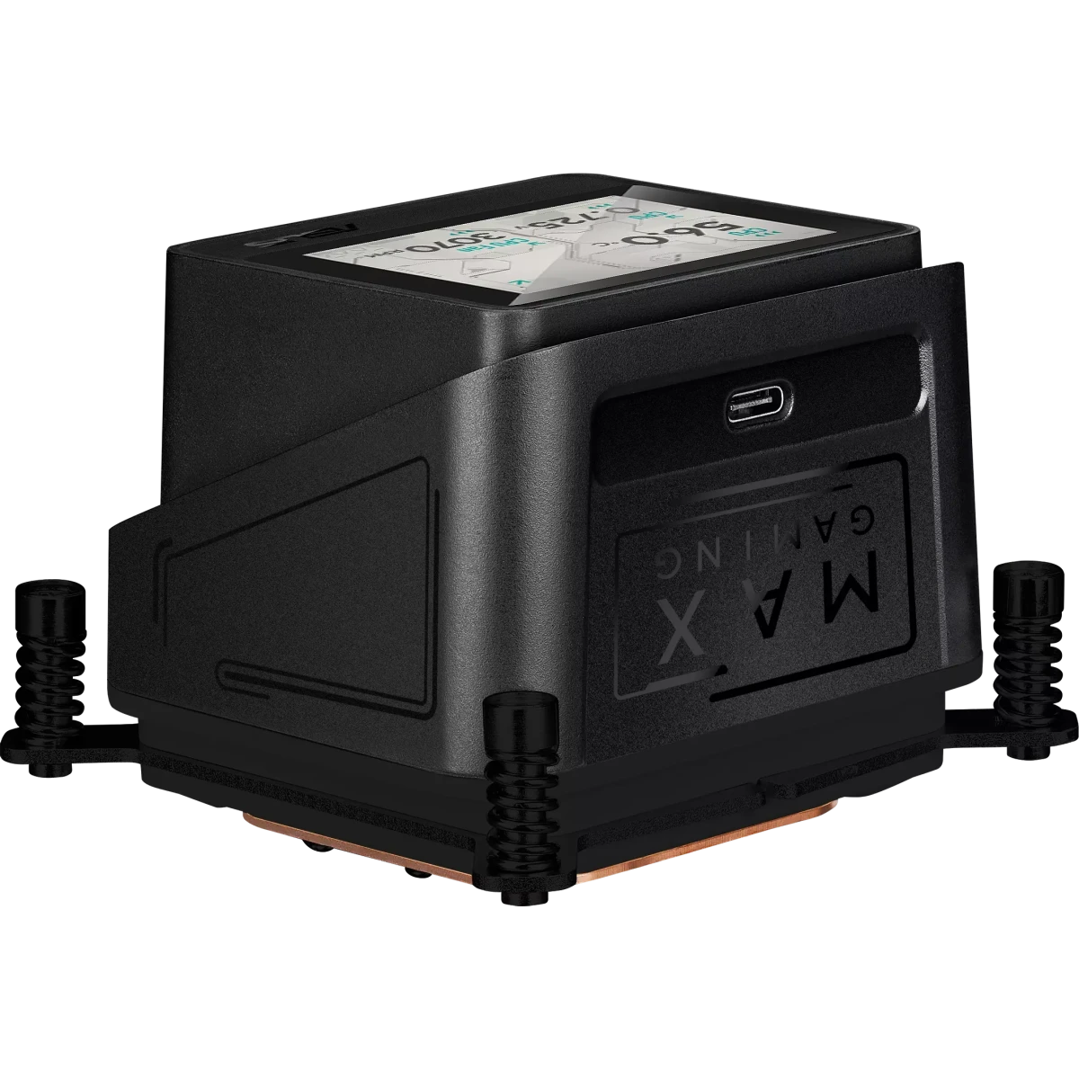 Система жидкостного охлаждения для процессора Asus MAX GAMING LC 360 ARGB LCD Black (90RC01G1-B0EAY0)