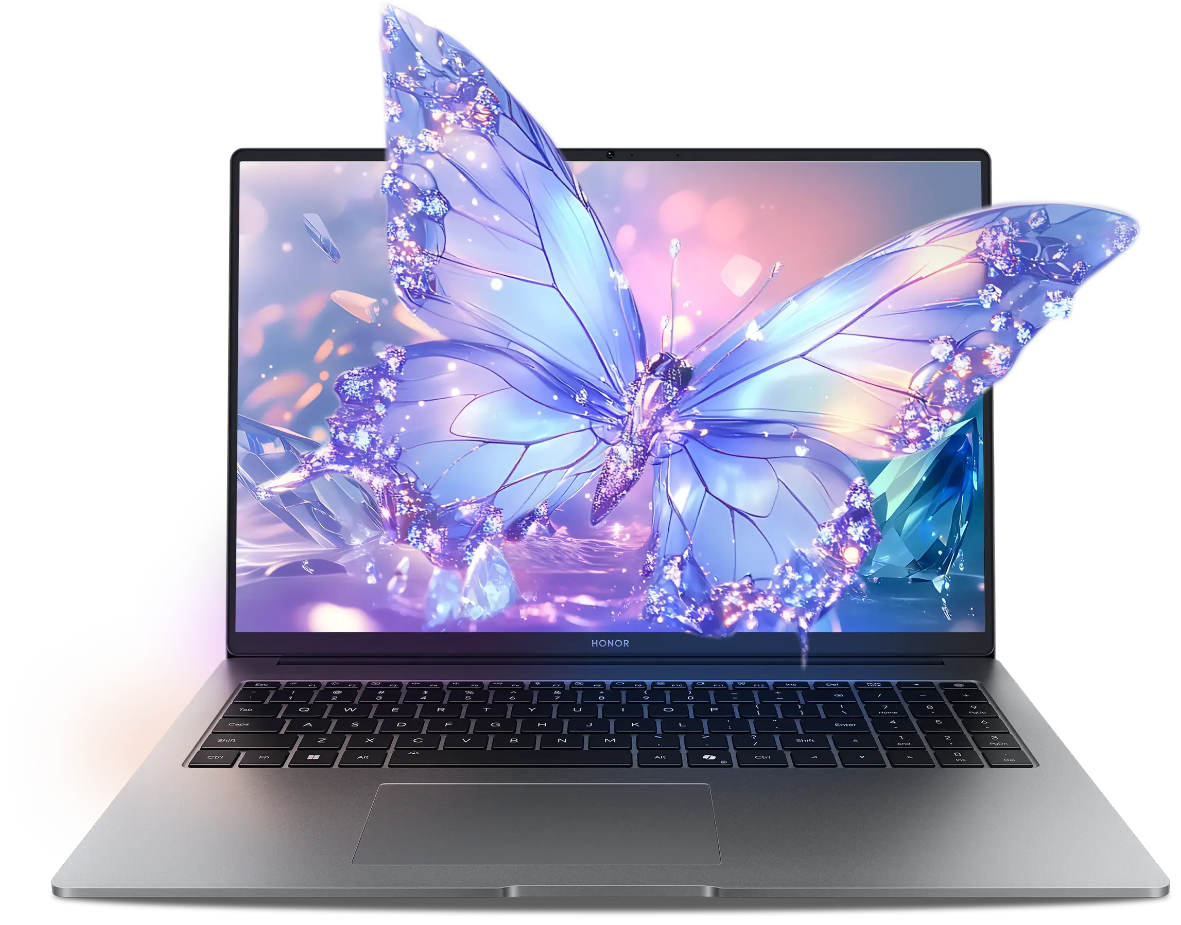 Ноутбук HONOR MagicBook X16 2025 (Core i7-13620H/16"/1920х1200/16Gb/2Tb SSD/Intel UHD Graphics/Win 11) 5301ALNC - фото