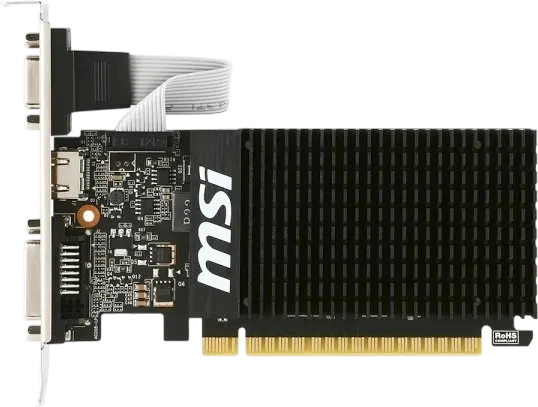 Видеокарта GeForce GT710 MSI 2Gb (GT 710 2GD3H LP) купить по выгодной цене! 