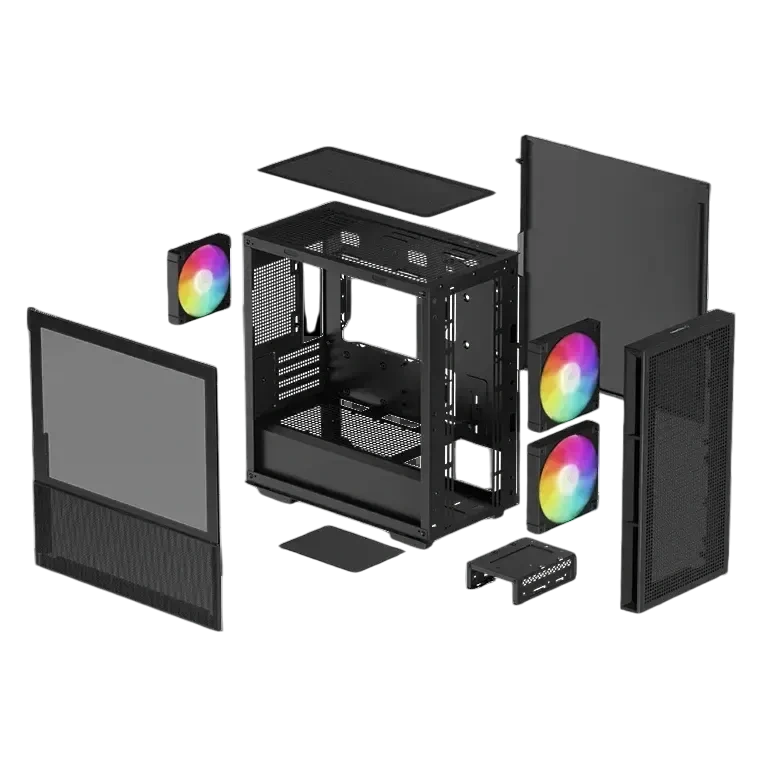 Компьютерный корпус Deepcool CH360 ARGB (R-CH360-BKAPE3-G-1)