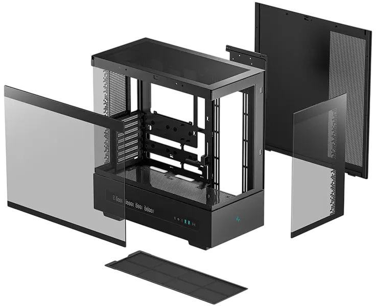 Компьютерный корпус Deepcool CH690 DIGITAL Black (R-CH690-BKNNA0D-G-1)