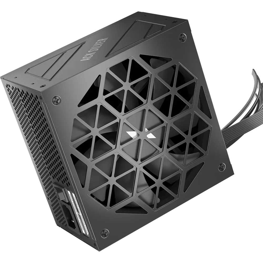 Блок питания 1STPLAYER 750W ACK SILVER Black (HA-750BA7-BK) 16 Pin (PCIe 5.0 Connector Cable Details)