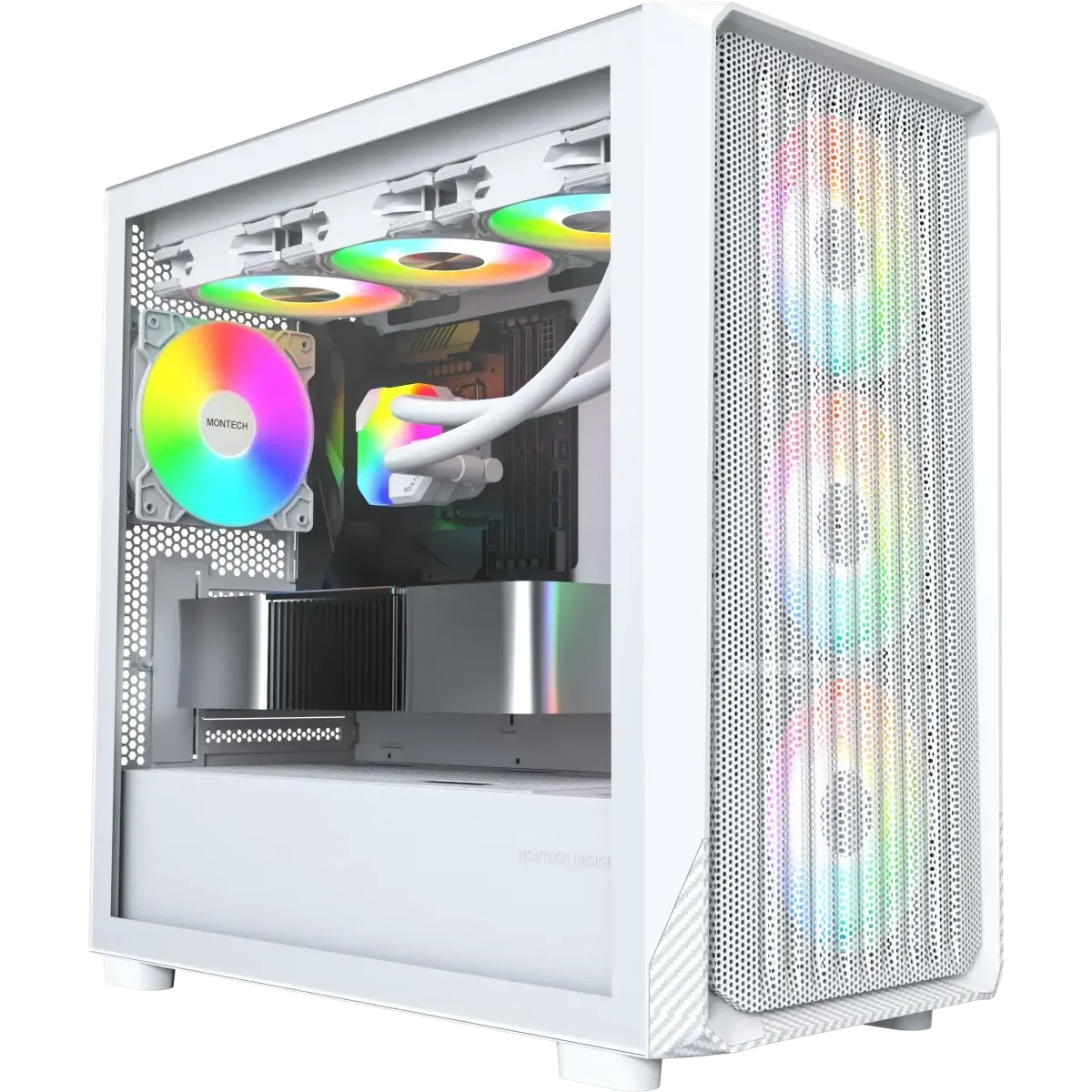 Компьютерный корпус Montech X5M ARGB White (X5M (W))