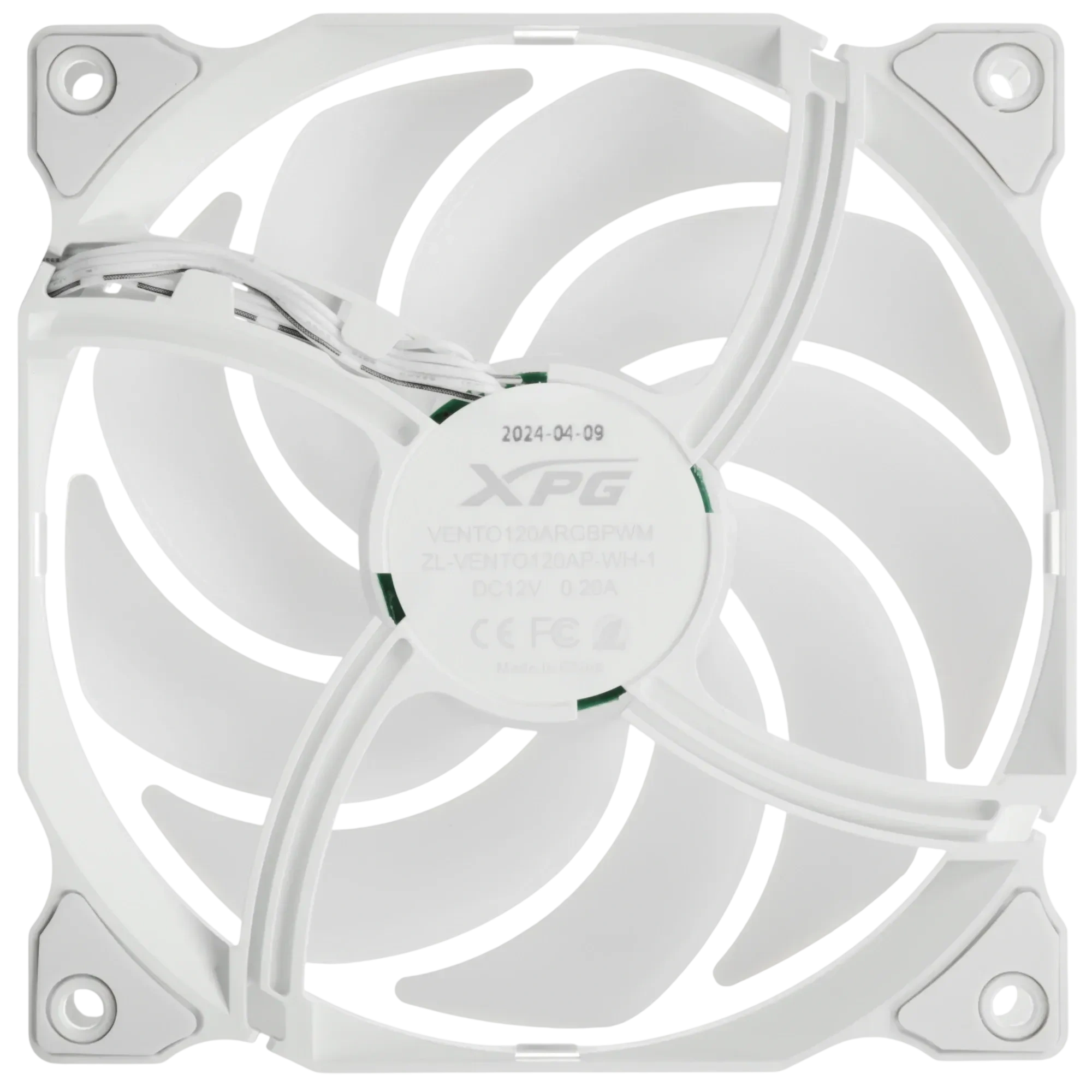 Комплект вентиляторов для корпуса ADATA XPG VENTO120ARGBPWM3C-WHCWW