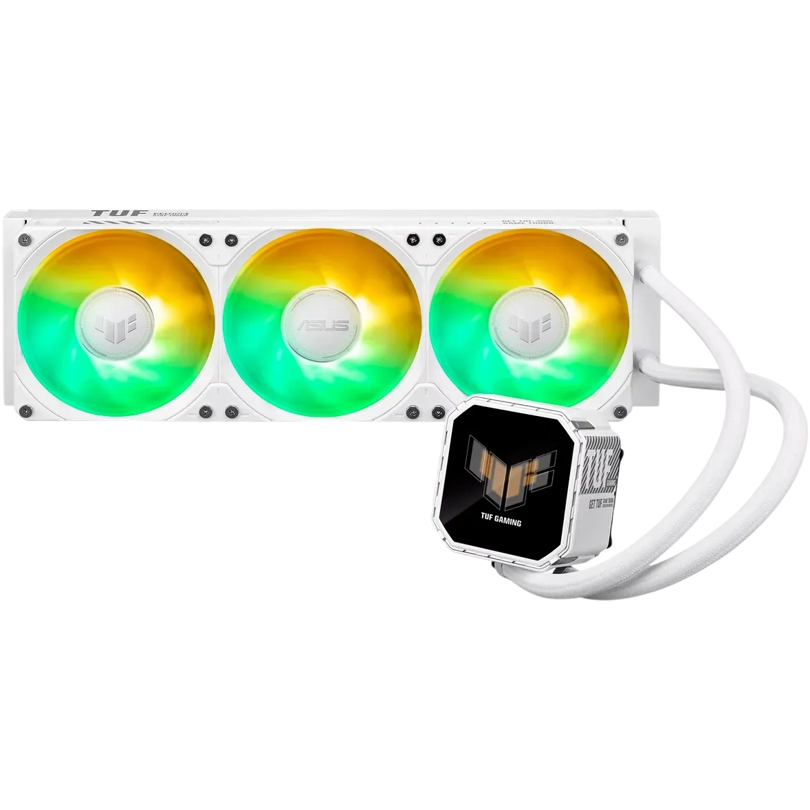 Система жидкостного охлаждения для процессора ASUS TUF GAMING LC III 360 ARGB LCD White (90RC01A2-B0EAY0)