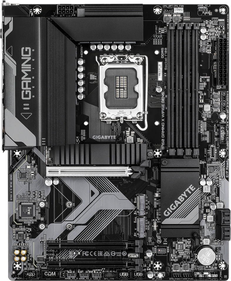 Материнская плата Gigabyte B760 GAMING X WIFI6E GEN5 купить по выгодной цене! 